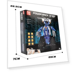 Motorized Robot with App and Radio Control — Construction Kits, MOLD KING
