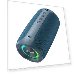 Portable Outdoor RGB Bluetooth Speaker — Portable Audio Solutions, ZEALOT