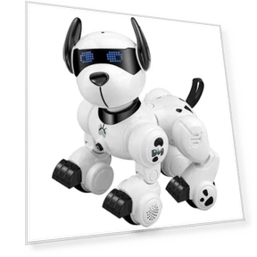 Robotic Patrol Dog — Interactive Figures & Robots, TOMTOP JMS