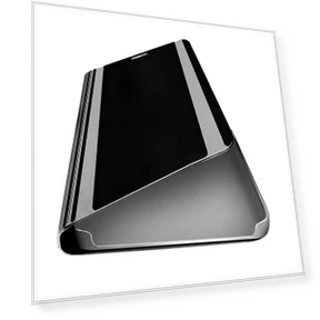 Smart Leather Flip Mirror Case with Clear View — Flip Cases, Shredded cabbage