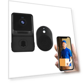 1080P Smart Doorbell — Smart Home Security, Factory Discount Outlet