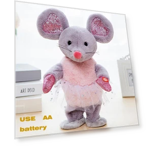 Musical Dancing Talking Electronic Plush Mouse Robot — Interactive, Bai Fen Bai Toys