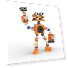 My Singing Chorus Wubbox Robot Building Blocks Set — Construction Kits, BuildMoc