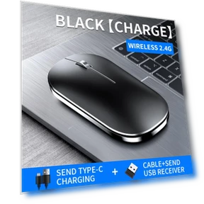 Rechargeable Bluetooth Silent Ergonomic Wireless Mouse — Mouse Pads