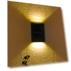 Smart Solar Wall Light — Garden Illumination, Refreshing Home