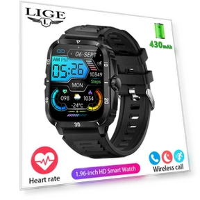 Smart Watch with High Definition Battery — Smartwatches, LIGE