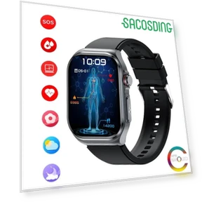 Smart Watch with NFC ECG HRV Health Monitoring — Smartwatches, SACOSDING