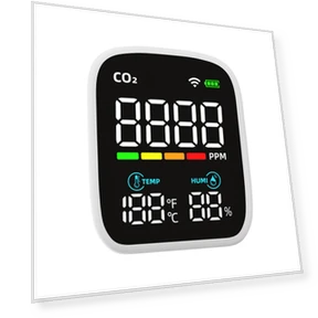 Smart WIFI Mini CO2 Detector — Air Quality Monitors, TOMTOP JMS
