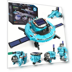 STEM Solar Robot Kit — Solar Power, Power gears