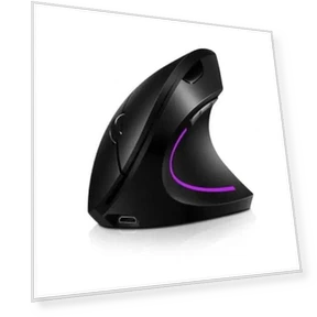 Vertical Mouse 2.4G USB Wireless Gaming Ergonomic Mouse — Mouse Pads, HZ-C