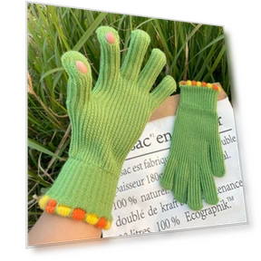 Winter Knitted Gloves for Women — Arm Warmers, Refreshing Home