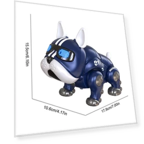 Interactive Smart Robo-Dog with Light-Up Toys — Interactive Animal Companions, Super Dream Home