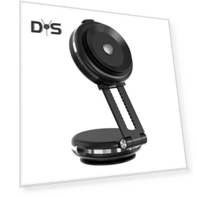 Magnetic Phone Holder with Dual Suction Cups — Dashboard Installation Kits, Enjoy Smart Home