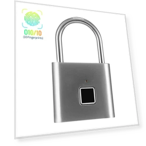 Smart Fingerprint Padlock — Luggage Locks, Automobile and motorcycle supplies