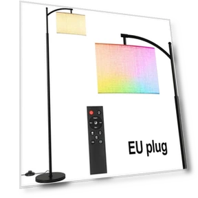 Smart Floor Lamp WiFi LED Modern RGB Adjustable — Standing Lights, Build My Home