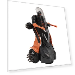 Transformable Toy Car Robot with Music and Light — Interactive Figures & Robots, ZY-Animal-N