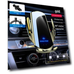 Wireless Car Phone Holder — Dashboard Installation Kits, AI Supermarket