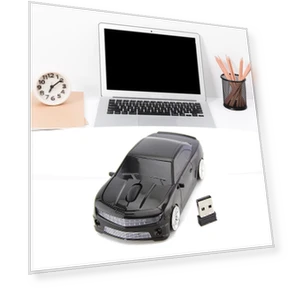 Wireless Computer Mouse in Sports Car Shape — Mouse Pads, 3d printing machine