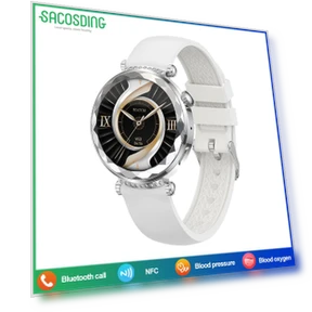 Women's Smart Watch with NFC and AMOLED HD Display — Smartwatches, SACOSDING