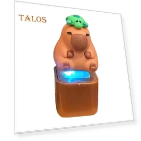 Capybara Fidget Keychain Keyboard — Stress Relievers, Vogue Wardrobe
