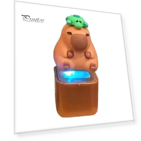 Capybara Fidget Keychain Keyboard — Blocks, Safety toy