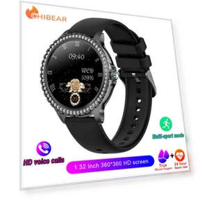 Fashionable Women's Smart Watch with True Blood Oxygen Monitoring — Wearable Accessories, Tiktop2