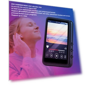 HD Touchscreen MP3 Player — Portable Media Players, Honor Electronics