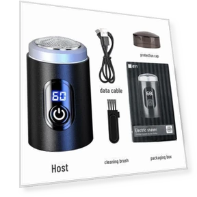 Rechargeable Multifunctional Waterproof Electric Beard Trimmer — Nose & Ear Trimmers, Smarter than future