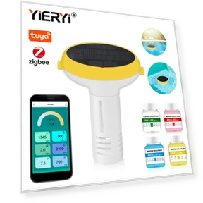 Smart Pool Chlorine Monitor — pH Testers, yieryi
