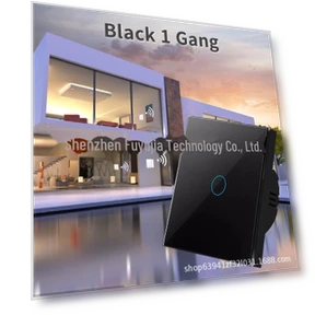 Smart RF433 European WiFi/Bluetooth Switch for Glass — Ceiling Fan Wall Controls, VantaGoods