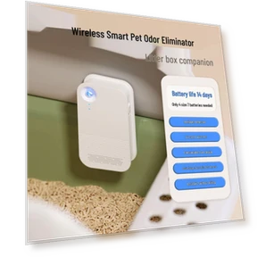 Smart Sensor Pet Air Purifier and Deodorizer — Activated Carbon Air Purifiers, StrideBox