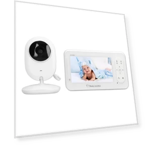 Wireless Baby Monitor with Night Vision — Baby Monitors, KONNWEI