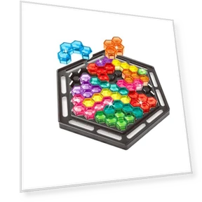 Hexagon Stacking Game Set — Stacking Games, Crater