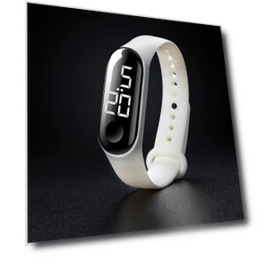 LED Electronic Sports Glow Touch Watch — Men's Timepieces, Dangerous