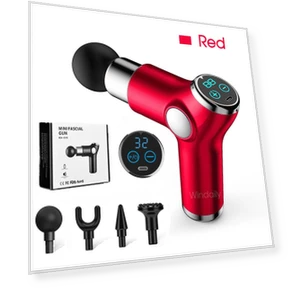Massage Gun with LCD Display and Touch Screen — Back Relief Solutions, Dongfang HOME D