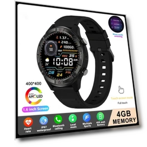 Men's Smart Watch with AMOLED Display — Smartwatches, Lucky Start