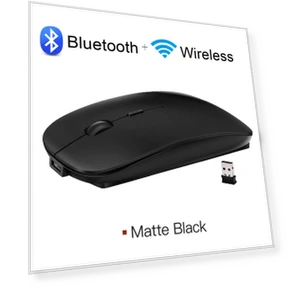 Rechargeable Wireless Bluetooth Mouse — Mouse Pads