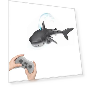 Remote Control Shark Spray Water Toy — Aquatic Vehicles, JJRC