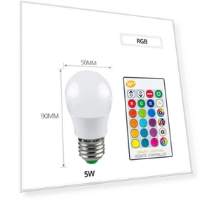 RGB LED Bulb — LED, Refreshing Home