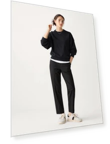 Smart Ankle Pants — Bottoms for Girls, Uniqlo