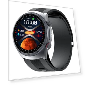 Smart Watch with Air Pump, Sphygmomanometer, ECG, Blood Pressure Monitoring — Smartwatches, SACOSDING