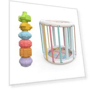 Touch Shape Sorter — Infant & Early Childhood Playthings, Happy Time For kids