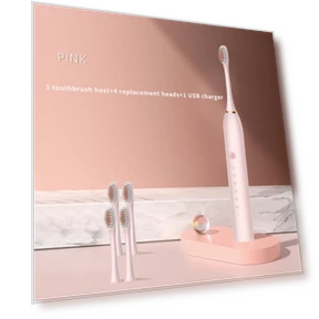 Ultrasonic Electric Toothbrush — Electric Toothbrush Heads, Light makeup