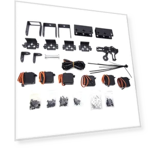 6DOF Robot Mechanical Arm Clamp Claw Kit — Robotics Components, Cozy Cottage-Relax
