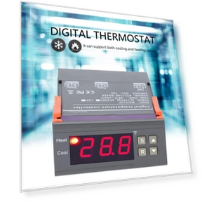 Digital Temperature Control Controller Thermostat — Home Climate Control, Fishine