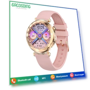 Fashion Women's Smart Watch with Amoled HD Display — Wearable Accessories, SACOSDING