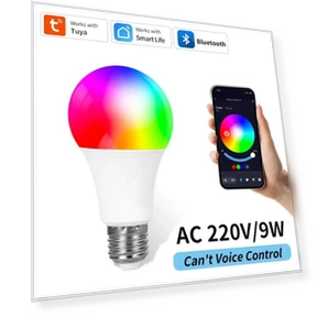 Smart LED Light Bulbs — LED, Rainbow Rain