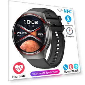 Smart Watch Men GPS Tracking AMOLED HD Display — Smartwatches, Zodvboz