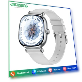 Smart Watch with Bluetooth Call and Voice Assistant — Smartwatches, SACOSDING