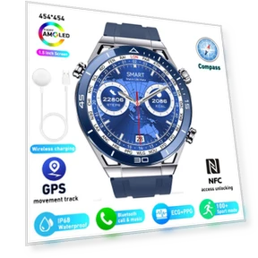 Smart Watch with ECG+PPG — Smartwatches, Tiktop2